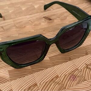 Green Square Sunglasses